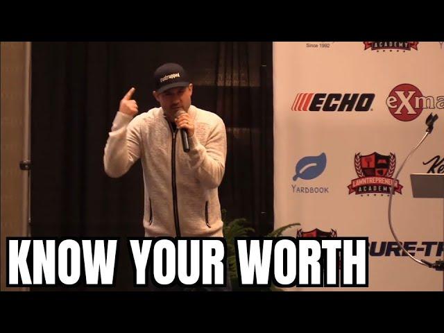 "KNOW YOUR WORTH" Talk by Keith Kalfas