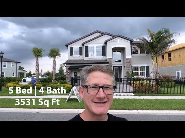 Sonoma II Model Home by M/I Homes | Chapel Crossing | Wesley Chapel Florida