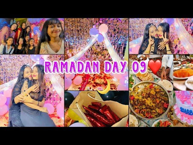 Ramadan Vlog️|30thBirthday30Gifts|HBD Sabbu️|Surprise