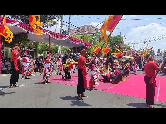 Atraksi Barongan Ridwan Cs - Karnaval Blora 2024