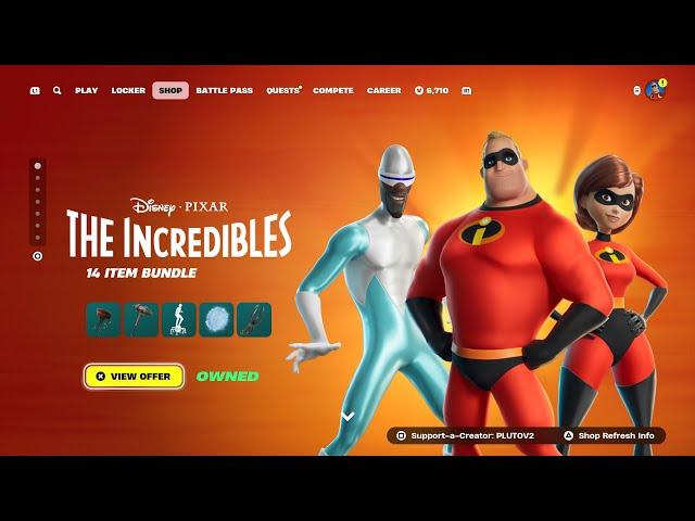 *NEW* THE INCREDIBLES ARE NOW IN FORTNITE! Fortnite Item Shop [September 27th, 2024]