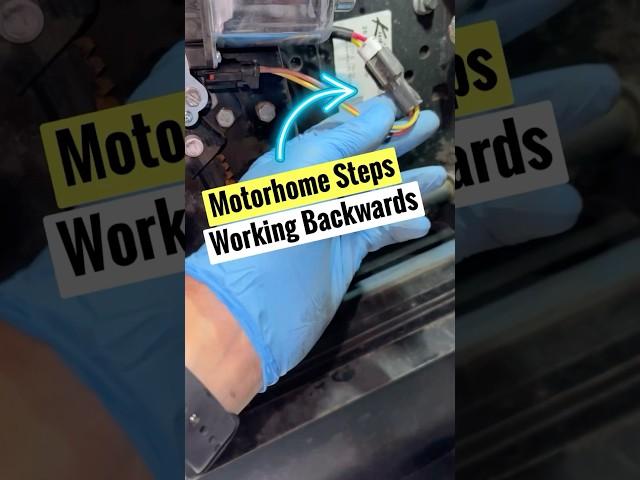 RV Steps Controller Working Backwards