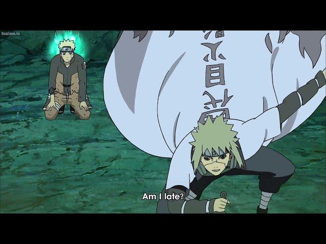 4 Hokage joined the 4th Great Ninja War when Naruto was on the verge of death