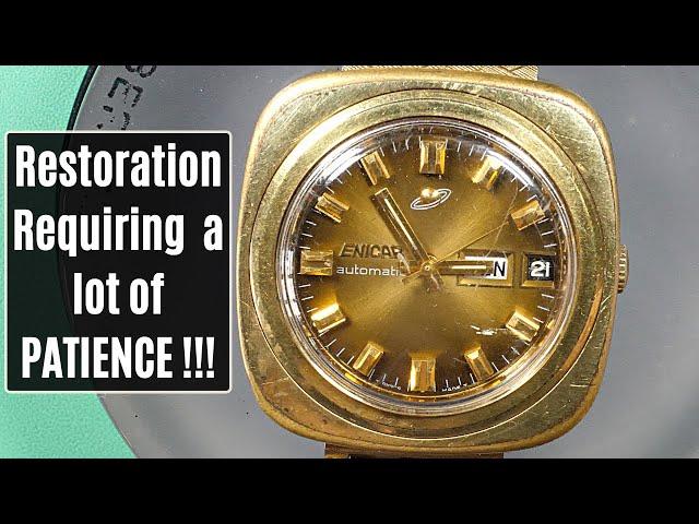 This Enicar Vintage Watch Restoration Tested my Patience 