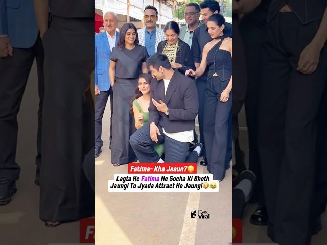 Fatima Oops #saraalikhan #adityaroykapoor #fatimasanashaikh