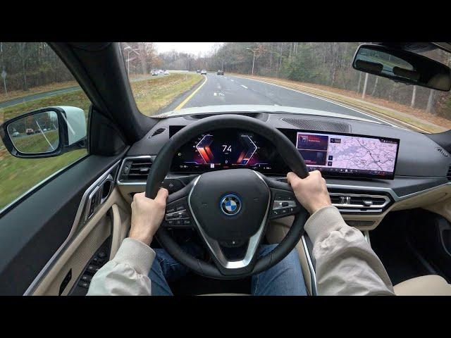 2025 BMW i4 xDrive40 - POV Test Drive | 0-60