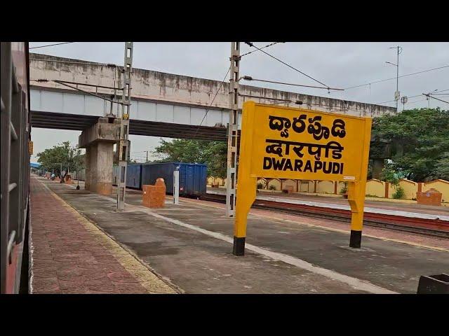 DWARAPUDI RAILWAY STATION VERY HIGH SPEED SKIP VSKP-NZM SWARNA JAYANTI S.F. EXPRESS