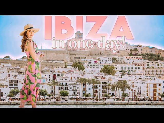 What to do in IBIZA (in one day!) | Ibiza Spain Travel Vlog 2023