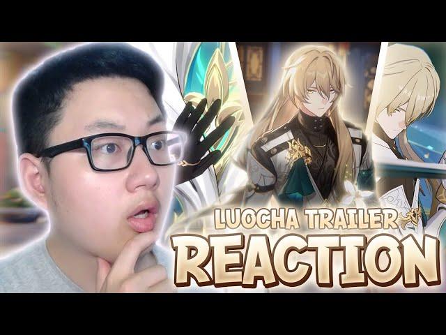 OTTO APOCALYPSE or VOID ARCHIVES...? | Luocha Trailer REACTION: "The Traveler And His Oath"