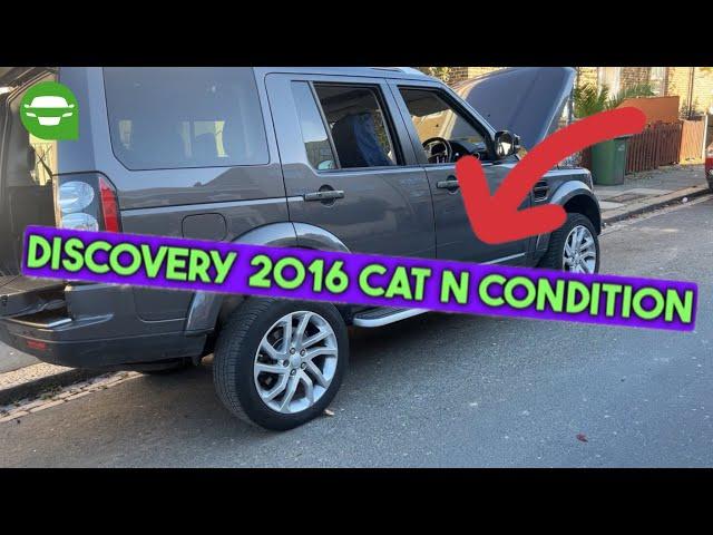 Let’s look at  Landrover Discovery 2016 cat N condition and turns out have ad-blue delete