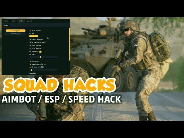 SQUAD hack - Squad Cheats - ESP / Aimbot / No Recoil 2024