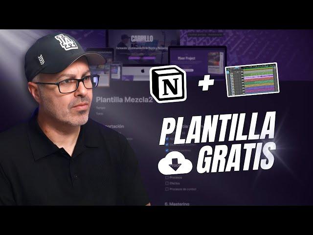  NOTION para organizar tus MEZCLAS | + Plantilla GRATIS