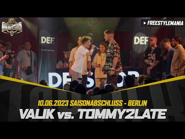 VALIK VS TOMMY2LATE | Halbfinale [2/2] - TopTier Takeover Berlin: 10.06.23