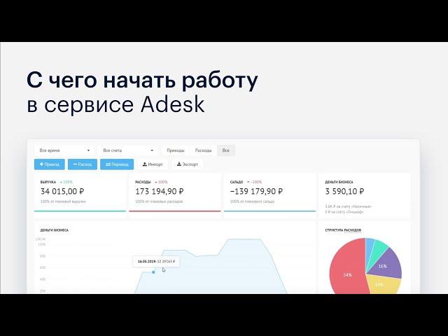 С чего начать работу в сервисе Adesk 18+