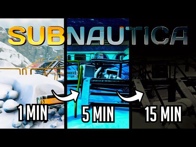 Subnautica But the Water Level INCREASES Every 60s!