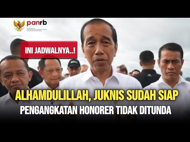 BREAKING NEWS..! ATURAN JUKNIS PENGANGKATAN HONORER JADI PPPK SUDAH SIAP, DIANGKAT TAHUN INI