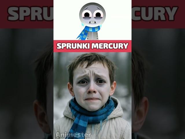 Incredibox Sprunki New OC MERCURY As Human In Real Life!