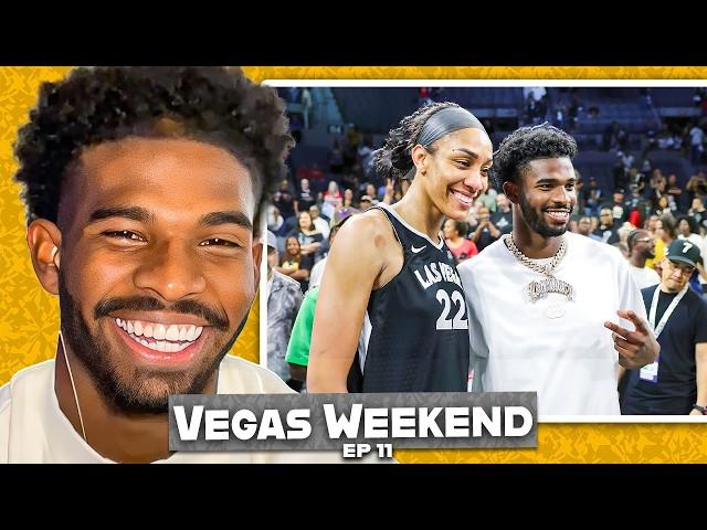 Shedeur Sanders' INSANE Bye Week In Vegas With Kyrie Irving & Aj'a Wilson | 2Legendary Ep. 11