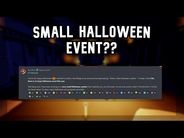 Why We Wont Have a BIG Halloween Event This Year | Wild West Roblox