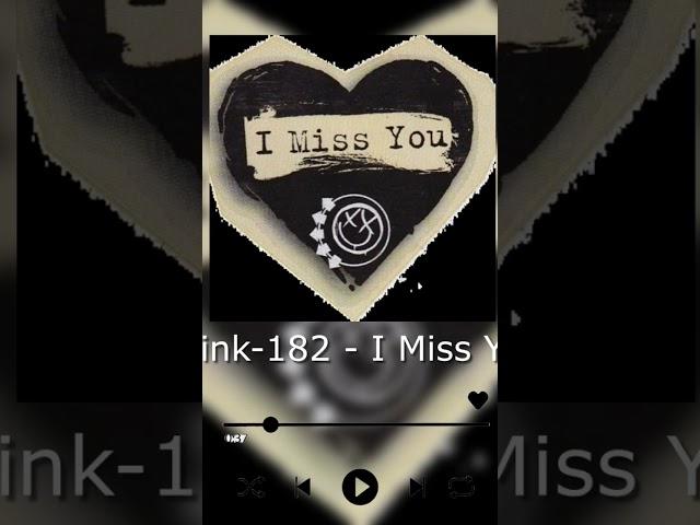 Blink-182 -  I Miss You (Cover Bass/ Audio)