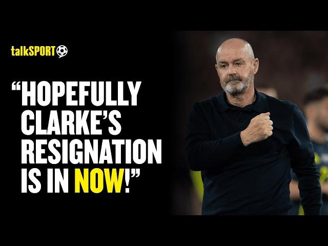 Caller HITS OUT At Steve Clarke For Blaming Loss On 'Footballing Gods' & Calls For His RESIGNATION 