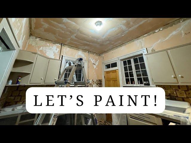 Transforming Our Small Kitchen on a Budget with the Power of Paint!