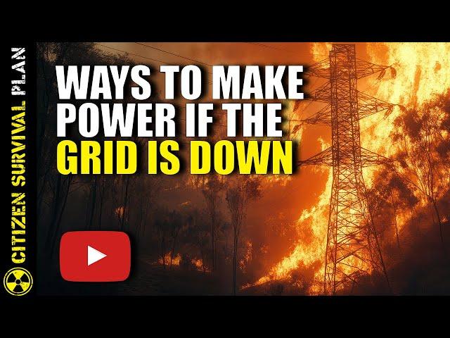 Ways to Make Power in an Emergency