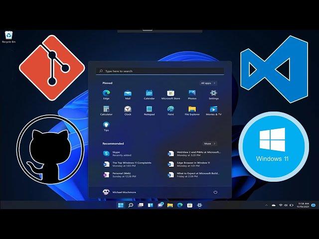 ️GIT, GitHub & VS Code (Full Quick Setup in Windows 11)