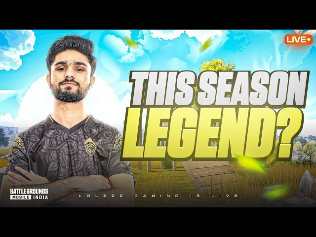 CLOSE TO LEGEND | RANK PUSH IN ULTIMATE ROYALE | BGMI LIVE