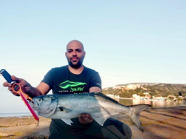 Fishing For Bluefish With "Jack Fin Stylo 210"