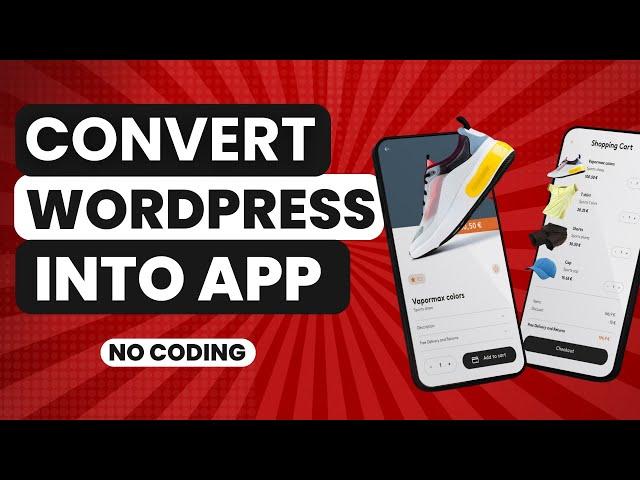 How To Convert WordPress Website Into Android App For FREE | 2024 No Code App Builder