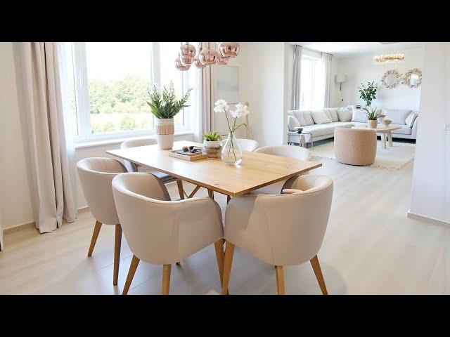 Stunning Dining Room Design Ideas 2025 Modern Dining Tables & Stylish Living Room Decor Inspiration