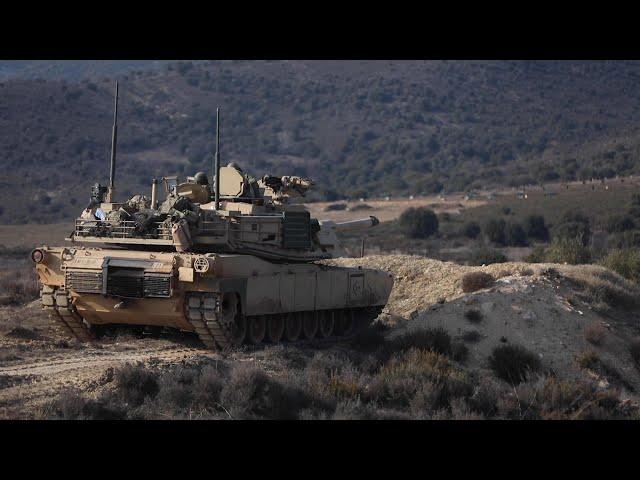 1st Infantry Division Live Fire in Petrochori Greece