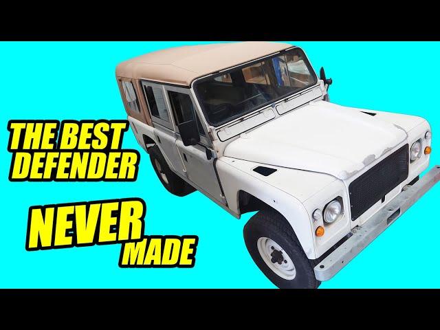 We make the Land Rover 110 that Land Rover never wanted to make. And it's awesome.