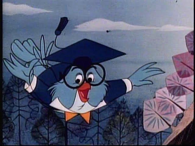 Professor Owl's Flight - from Toot, Whistle, Plunk and Boom (1959, attempted restoration)