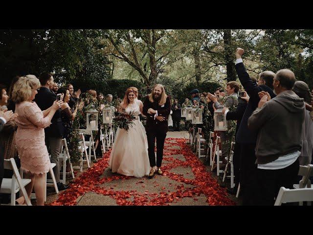 Haunted Halloween Wedding at Riverwood Mansion in Nashville | Ross + Helen