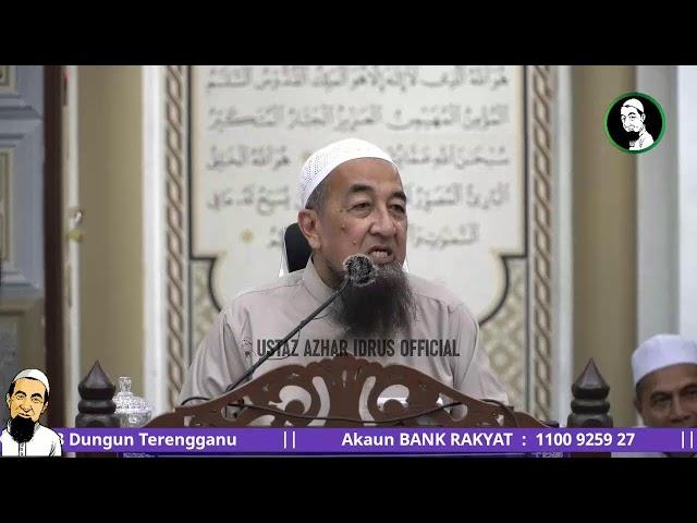  LiveUAI 02/01/2025 Kuliyyah Maghrib Ustaz Azhar Idrus | Masjid Al'Azim, Felda Kertih, Dungun