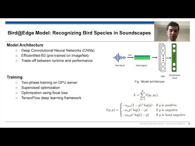 #47# Bird@Edge: Bird Species Recognition at the Edge