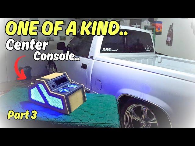 BUILDING ONE OF A KIND CUSTOM CENTER CONSOLE FOR MY 1993 GMC SIERRA (OBS) #3 #SpinningwrencheswithJ