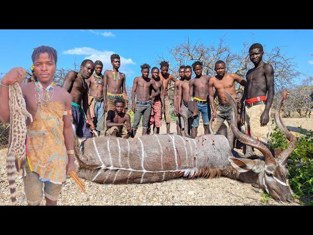 Catching and Cooking with the Hadzabe Tribe in the African Forest Village