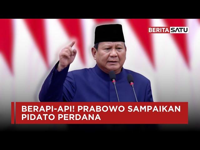 [FULL] Pidato Perdana Presiden RI Ke-8 Prabowo Subianto | Beritasatu