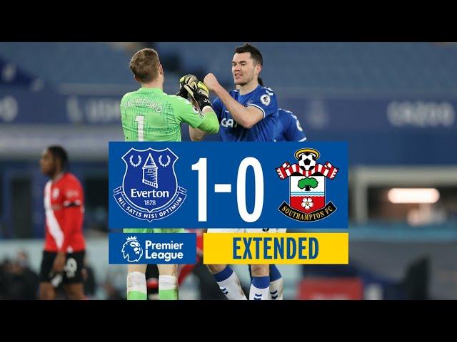 EXTENDED HIGHLIGHTS: EVERTON 1-0 SOUTHAMPTON