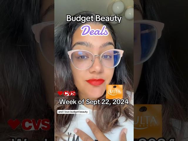 Budget Beauty Deals for the Week of September 22, 2024 | #budgetbeauty #drugstoremakeup