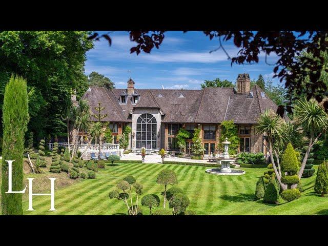 Inside a £15,000,000 Stately Home 15 miles from London with the Charm of a Medieval French Chateau