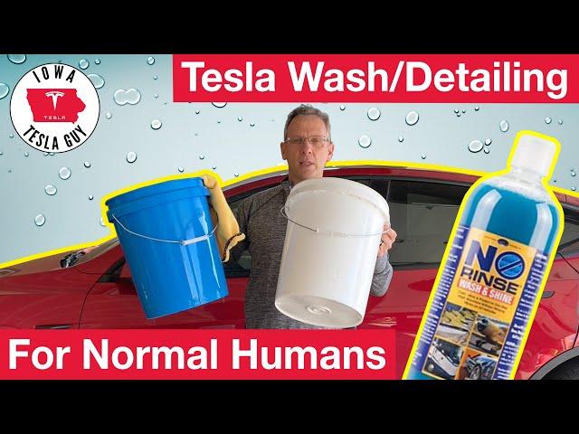 Tesla Car Wash/Detail For Normal Humans - No Rinse Solution