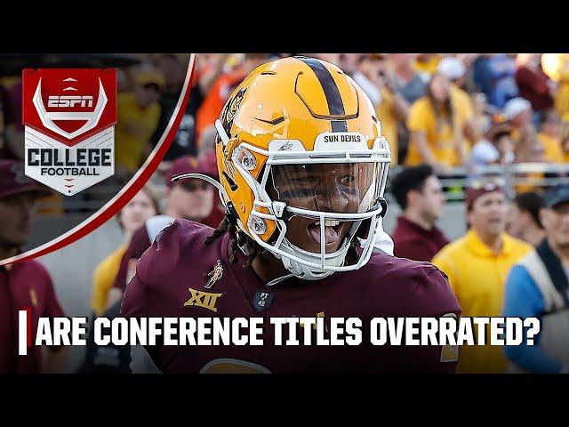 4️⃣ Facts of Rivalry Week: ASU dominance + Conference titles matter? | Countdown to College GameDay