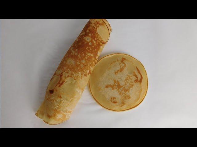 How to make pancakes/crepes without eggs /How to make eggless pancakes