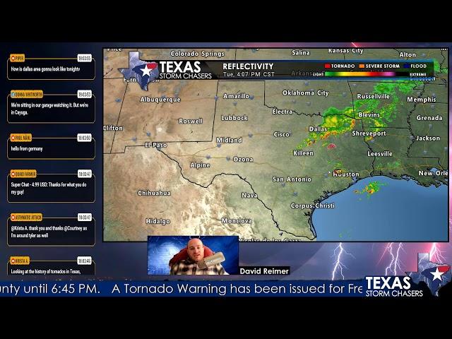 LIVE Texas Tornado Warning Coverage (December 24, 2024)