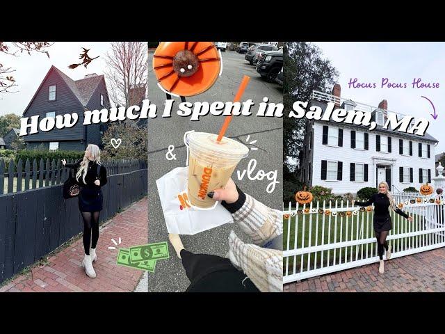 What I spent in Salem in a day & Vlog 