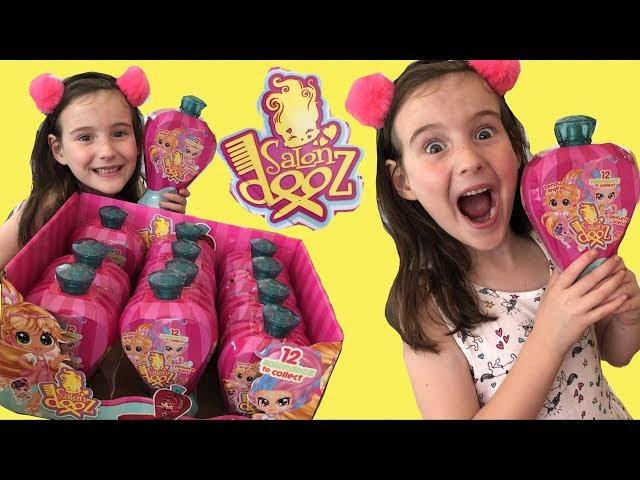 *SALONDOOZ DOLLS UNBOXING* with Aliyah (From Makers of HAIRDOOZ)